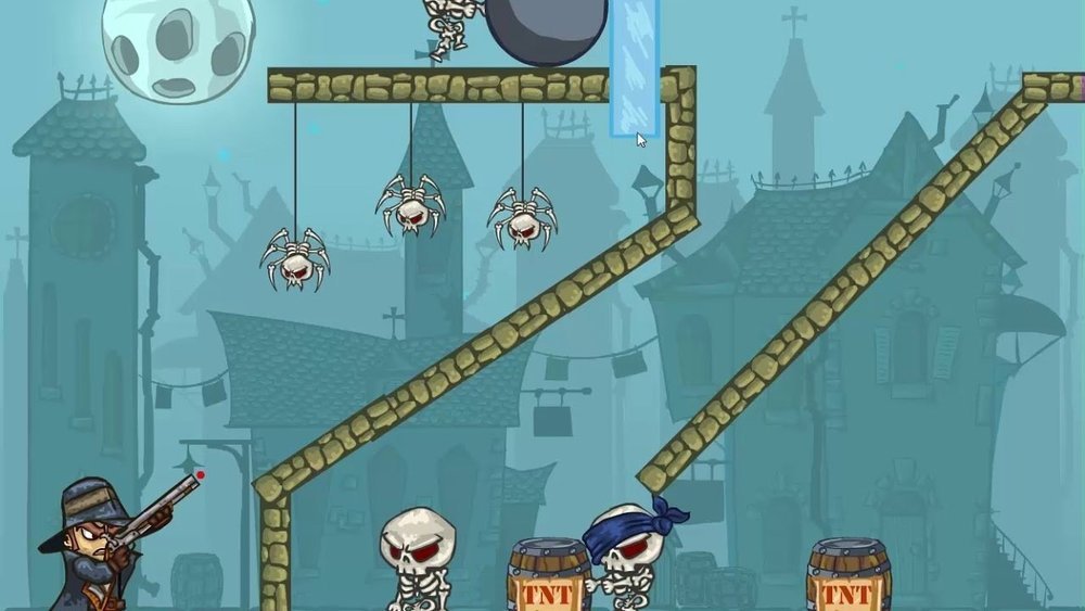 Van Helsing vs Skeletons