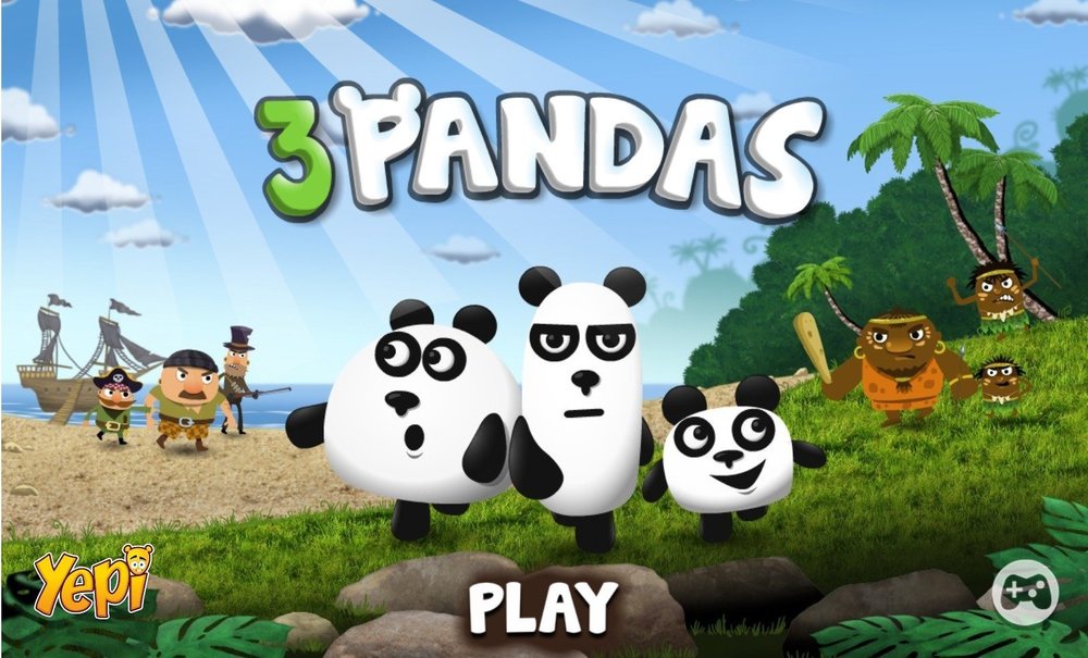 Обзор игры 3 панды 1