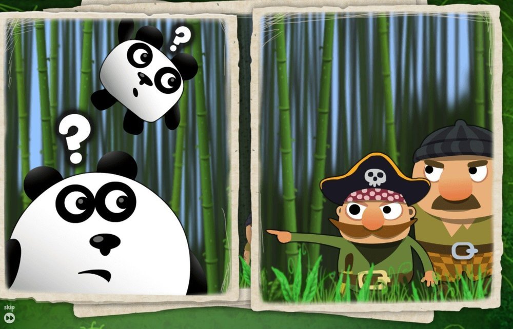 Обзор онлайн игры 3 pandas 1