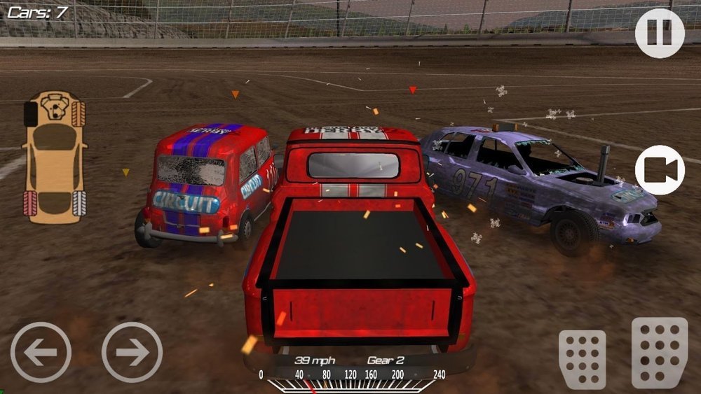 Обзор игры Demolition Derby 2